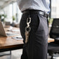 Strong keychain holder clip with smooth finish