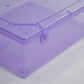 Close-up of the durable plastic and airtight lid of the container.