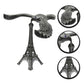 Front view of the balancing eagle toy and Eiffel Tower base, ready to adorn any desk or shelf.
