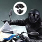 Angled view of the RaceVault off-road motorcycle goggles and windproof mask.