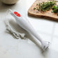 Ergonomic handle of electric hand blender stick for comfortable grip