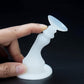 Rubber washing machine door stopper with suction cup for secure grip