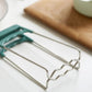 Wear-resistant kitchen tongs with non-slip ABS plastic handle