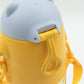 This durable gym water bottle sits on exercise equipment, ideal for fitness enthusiasts.