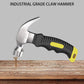 Close-up of the multi-purpose hammer, showcasing its balanced design.