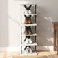 Multi-tier shoe organizer stand suitable for slippers and sandals