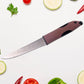 Precision stainless steel kitchen knife for slicing fruits and vegetables