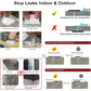 Butyl rubber adhesive tape for waterproof sealing and repairs