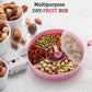 Multipurpose spice and dry fruit storage box made from unbreakable ABS plastic.
