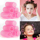 Hair rollers set designed for portable, easy styling on the go