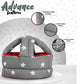 Padded baby protection cap providing safe head cushioning