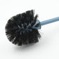Bathora Round Toilet Brush neatly stored in its compact holder.