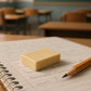 Detailed view of the 4B Soft Eraser's material and finish.