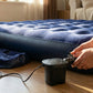 Portable electric air pump inflator with car charging adapter