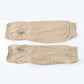 Arm sleeves placed on white background for display