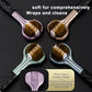 Ergonomic handle and triple-head design of the 3-Sided Toothbrush for easy grip.