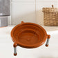 Compact plastic plant pot stand, ideal for indoor greenery.