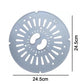 The washing machine spin dryer cover perfectly installed on a top load appliance.