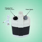 Accessories included with portable outdoor shower kit for hands-free use
