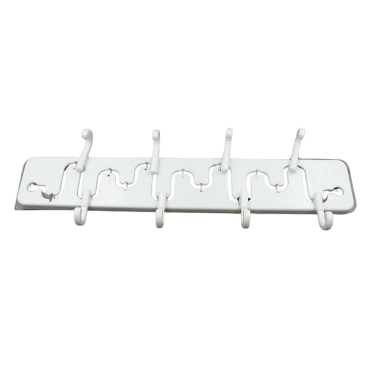 Adjustable wall hook in its retail packaging.