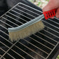 The versatile stainless steel wire brush effectively removing grime.