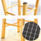 Pack of 18 square self-adhesive furniture pads ready for household use.