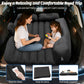 Travel inflatable air mattress designed for SUV boot and car back seat use