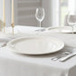 Durable 28cm round plate designed for everyday meal serving