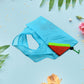 Foldable and washable reusable grocery bags displayed, emphasizing convenience and sustainability.