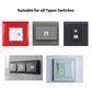 Multiple Smart Switch Icon Stickers on one sheet featuring varied appliance symbols