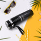 Top-down view of the 1000ml vacuum insulated water bottle with its secure cap.