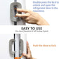 Fridge freezer door lock installed on kitchen refrigerator door