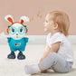 Swing Rabbit Musical Dancing Toy illuminated with flashing LED lights