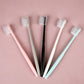 Ultra soft bristled toothbrush with cover for gentle oral care