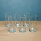 Side view of Vista unbreakable pitcher glass set showing ergonomic design