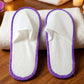 Guest slippers designed for hotel and spa hygienic use