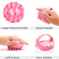 Angled view showcasing the design of the Scalp Massager Comb.