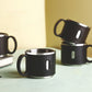 Mirror finish stainless steel coffee mug from the Apex desk mug set