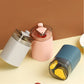 Durable plastic toothpick container, designed for safe and easy access.