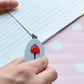 Retractable mini utility cutter knife for safe storage and use
