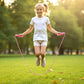 Lightweight jumping rope suitable for kids and adults fitness activities
