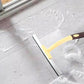 Close-up of soft silicone blade on Ritu glass wiper