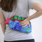 Heat therapy hot water bottle perfect for home wellness use