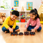Express train set with realistic lights and sounds for kids
