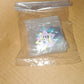 Close-up of colorful star hair clip highlighting bright colors
