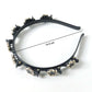 Designer decorative floral headband for stylish hair accessory