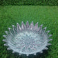 A single silver finish serving tray ready for use or gifting during Diwali or Navratri.