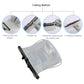 Hands sealing the top of a Reusable Silicone Food Storage Bag, emphasizing its secure and leakproof closure.