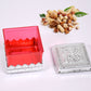 Close-up of the Ruby dry fruit storage container, highlighting its clear, BPA-free plastic.