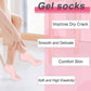 Silicone moisturizing socks with breathable design for daily use